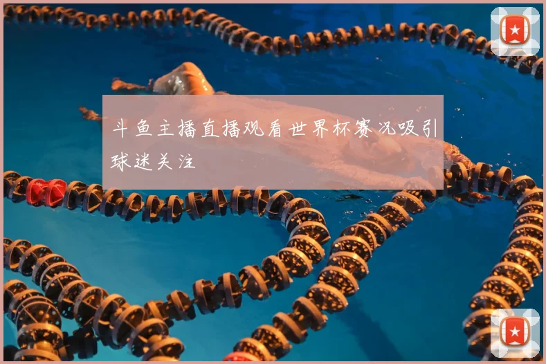 斗鱼主播直播观看世界杯赛况吸引球迷关注